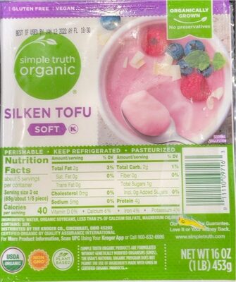 Silken Tofu
