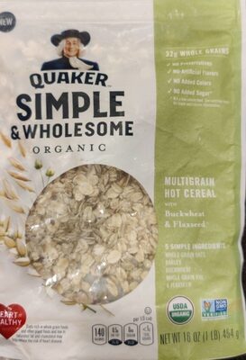 Simple and Wholesome Organic Multigräfin Hot Cereal