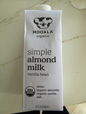Simple Organic Milk (Vanilla Bean)