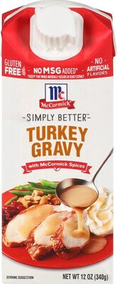 Simply better turkey gravy