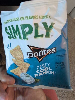 Simply Doritos Zesty Cool Ranch
