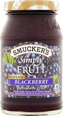 Simply fruit spreadable fruit