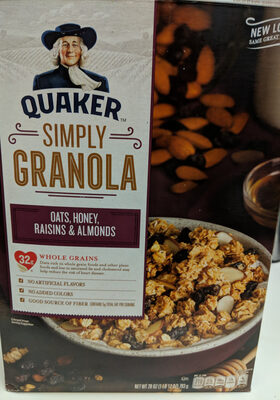 Simply Granola Oats, Honey, Raisins & Almond