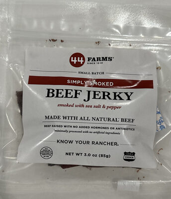 Simply Smoked Beef Jerky