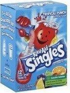 Singles tropical punch soft drink mix