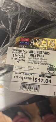 Sirloin Steaks Family Pack