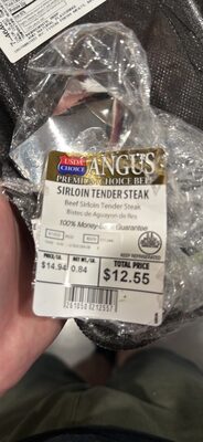 Sirloin Tender Steak