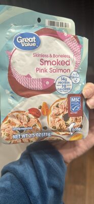 Skinless & Boneless Smoked Pink Salmon