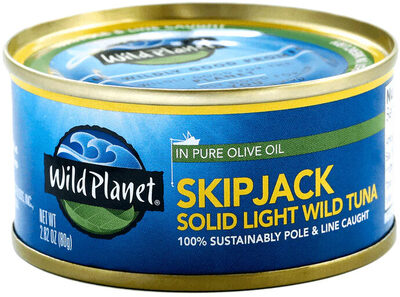 Skipjack Solid Light Wild Tuna In Pure Olive Oil