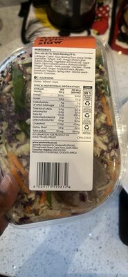 Slaw mix with Soya dressing