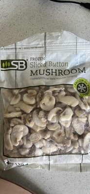 Sliced Button Mushroom