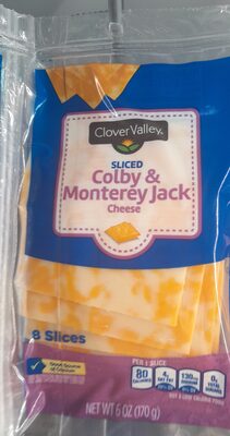 Sliced Colby Jack Cheese