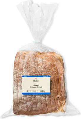 Sliced cottage bread