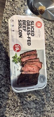Sliced Grass-Fed Beef Sirloin