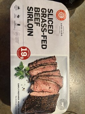 Sliced Grass-Fed Beef Sirloin