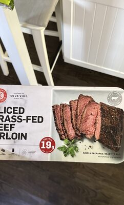 Sliced Grass-Fed Beef Sirloin
