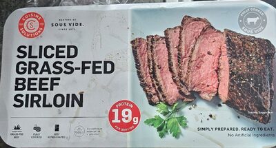 Sliced Grass-Fed Beef Sirloin