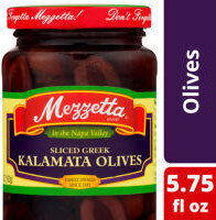 Sliced Greek Kalamata Olives