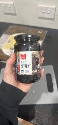 SLICED HOJIBLANCA BLACK OLIVES