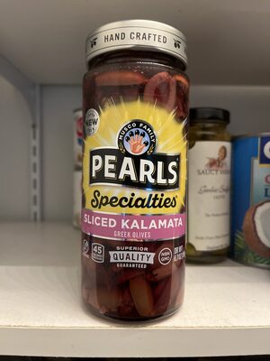 Sliced Kalamata Greek Olives