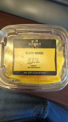 Sliced Mango