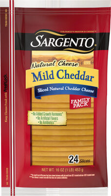 Sliced Natural Cheddar Cheese