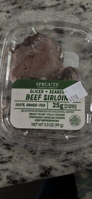 Sliced + Seared Beef Sirloin