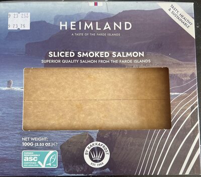 Sliced Smoked Salmon