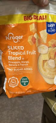 Sliced Tropical Fruit Blend
