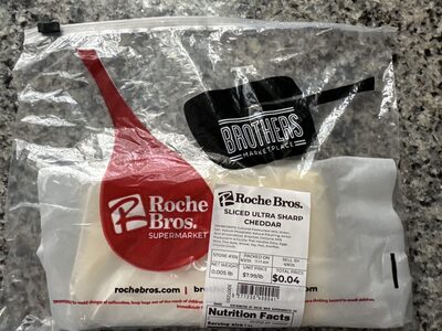 Sliced Ultra Sharp Cheddar