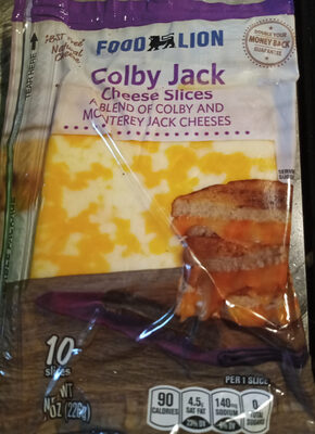 Slices Colby Jack Cheese