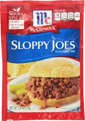 Sloppy joes seasoning mix
