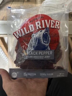 Slow Dried Beef Jerky - Black Pepper