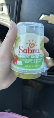 SMART SNACKERS GUACAMOLE & ROLLED TORTILLA CHIPS