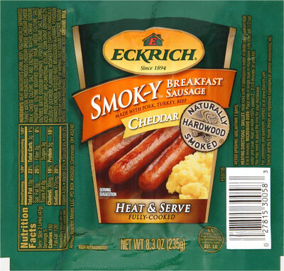 Smok-Y Breakfast Sausages, Cheddar