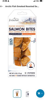 SMOKE ROASTED SALMON BITES