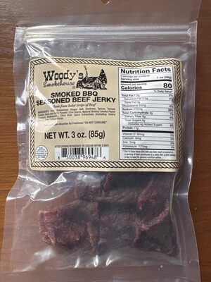 Smoked BBQ Seasoned Beef Jerky