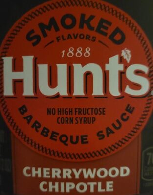 Smoked cherrywood chipotle barbeque sauce