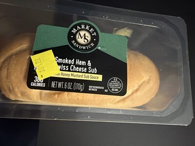 Smoked Hame And Swiss Cheese Sub