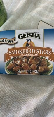 Smoked Oysters In Sunflower Oil