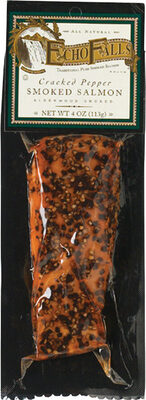 Smoked Salmon, Cracked Pepper