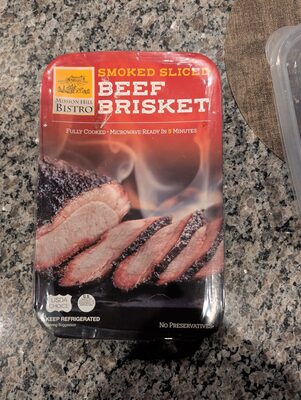 Smoked Sliced Beef Brisket