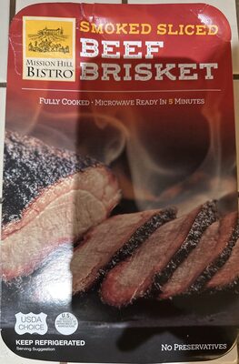 Smoked Sliced Beef Brisket