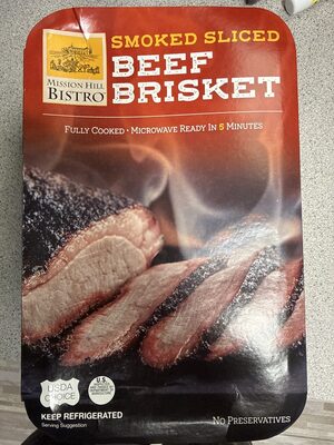 Smoked Sliced Brisket