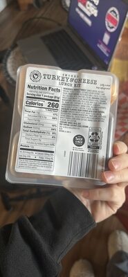 Smoked Turkey & Cheese Lunch Kit