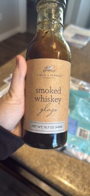 smoked whiskey glaze