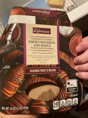 Smokey Bourbon And Maple Petite Sweet Potatoes