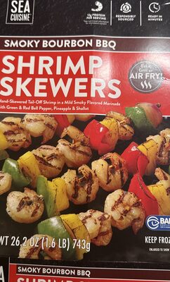 Smoky Shrimp Hand-Skewered