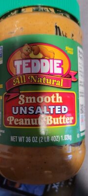 Smooth unsalted peanut butter