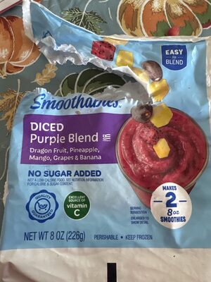 Smoothables Diced Purple Blend